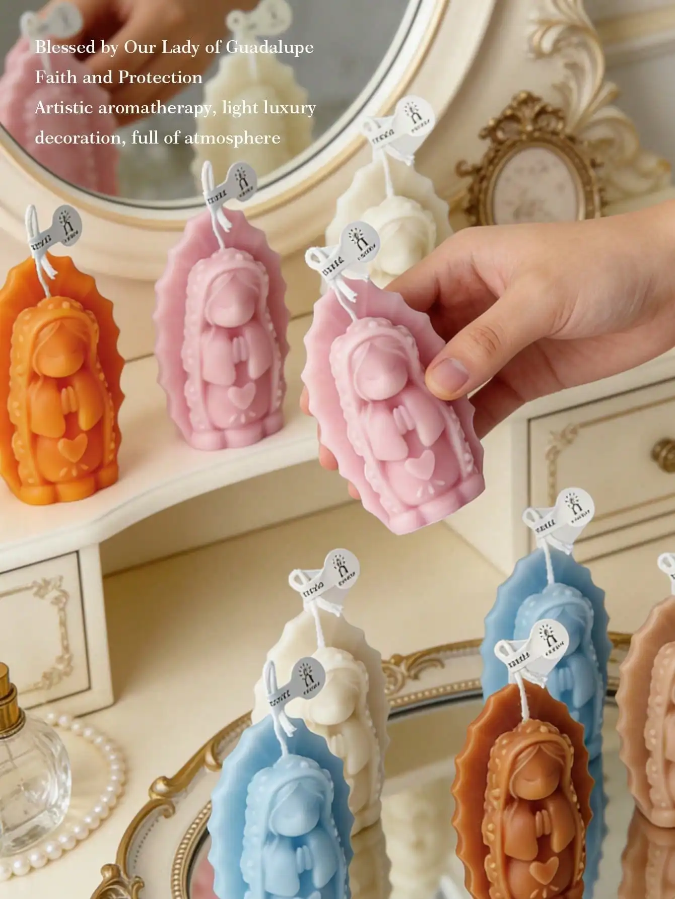 Home Fragrance No 4 - 10/5/1pc, Two Styles Cute Virgin Mary,