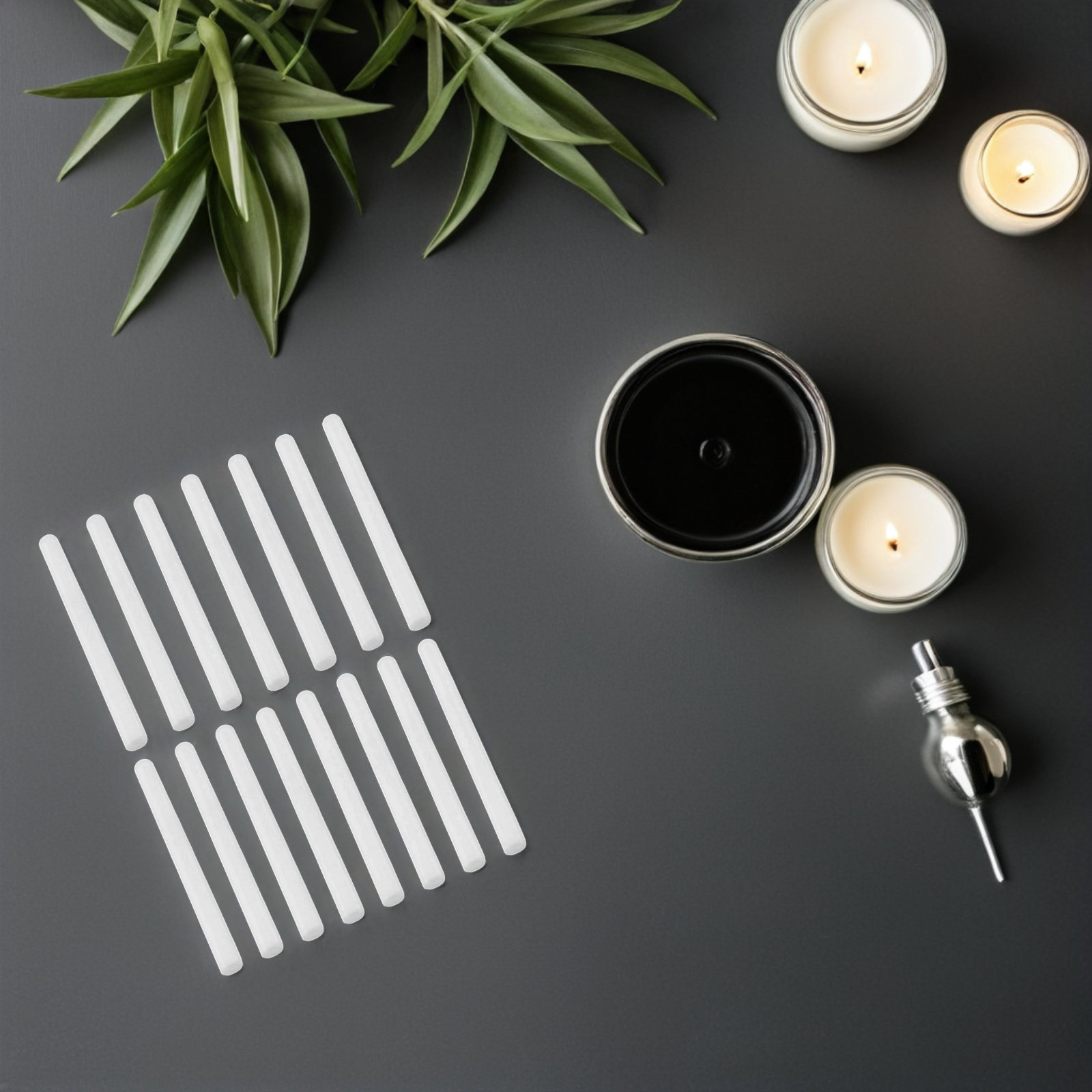 Home Fragrances - 15Pcs Aroma Diffuser Sticks Fiber Cotton