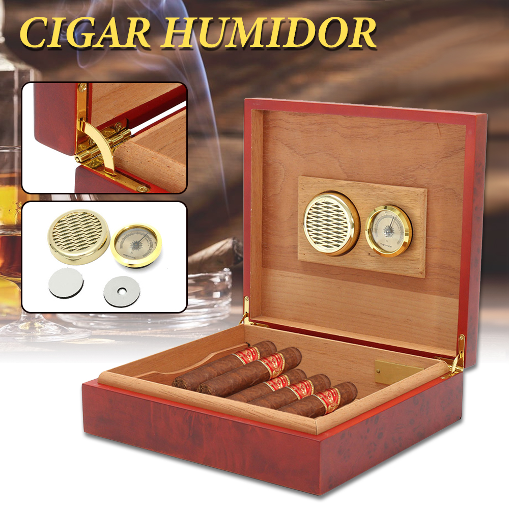 Home Fragrance Maple Walnut - 20Count Cigar Humidor Box Cedar Wood