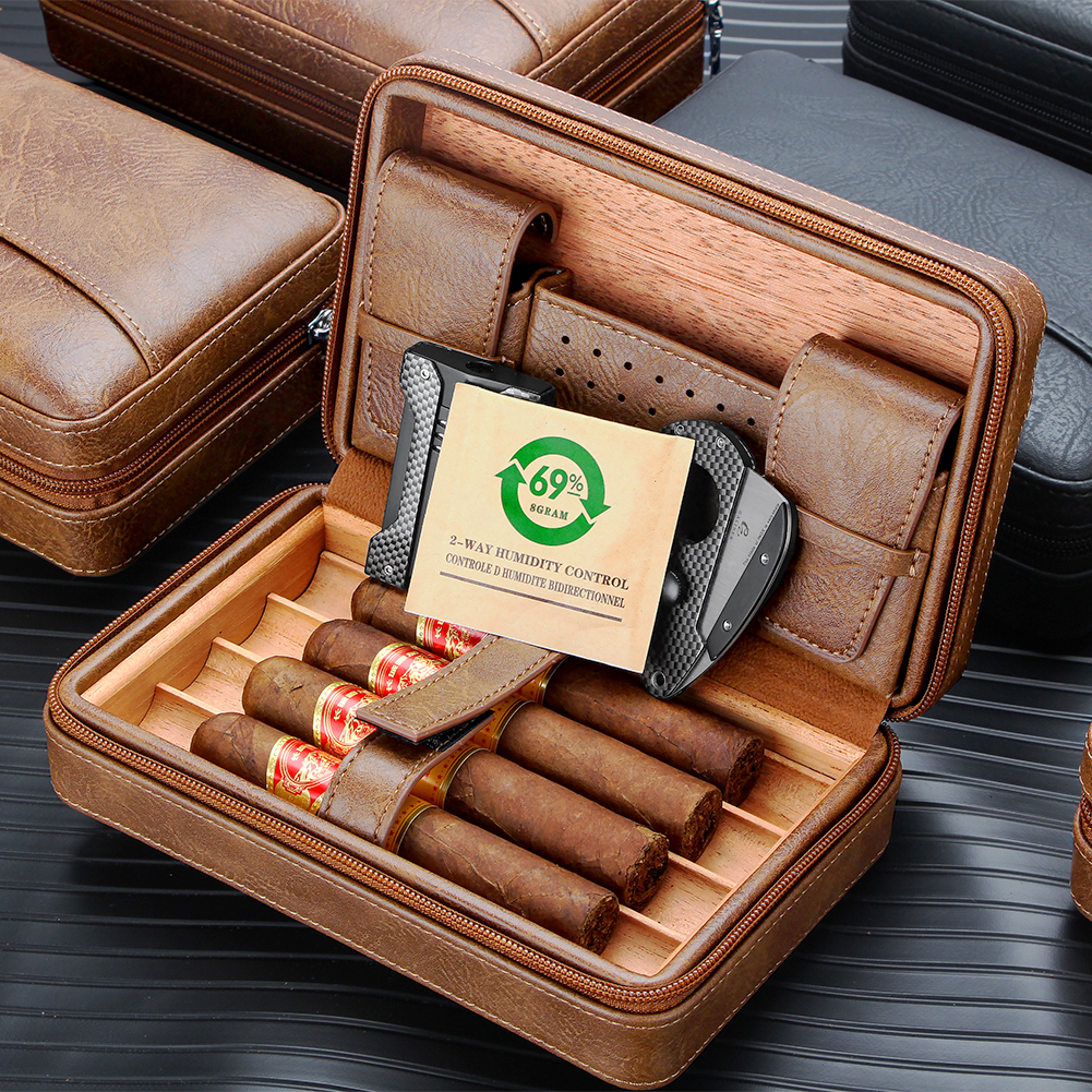 Home Fragrance Maple Walnut - GALINER Cigar Humidor Box Travel Leather