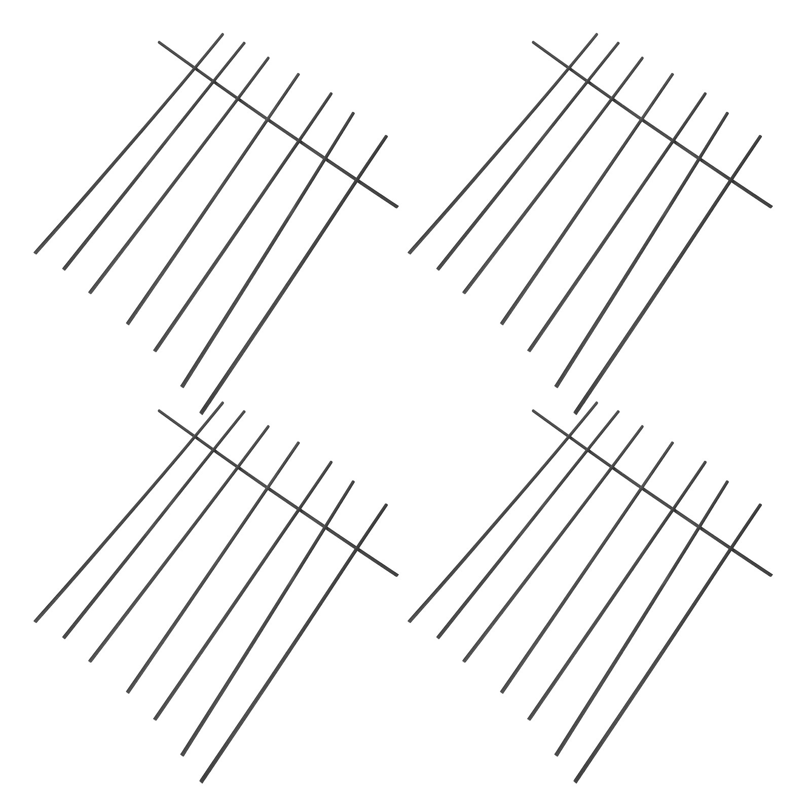 Home Fragrances - 100Pcs Black Fiber Reed Diffuser Sticks