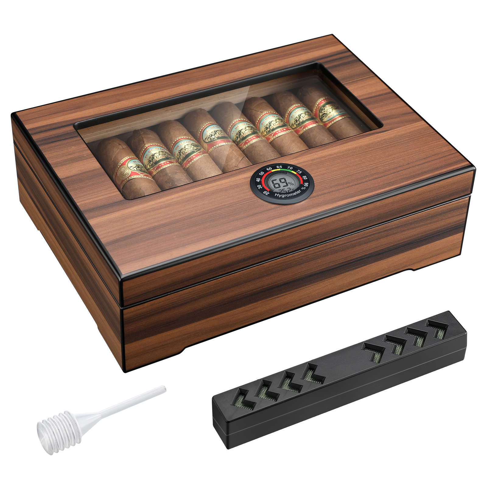 Home Fragrance Maple Walnut - Cigar Humidor Box Cigar Case with