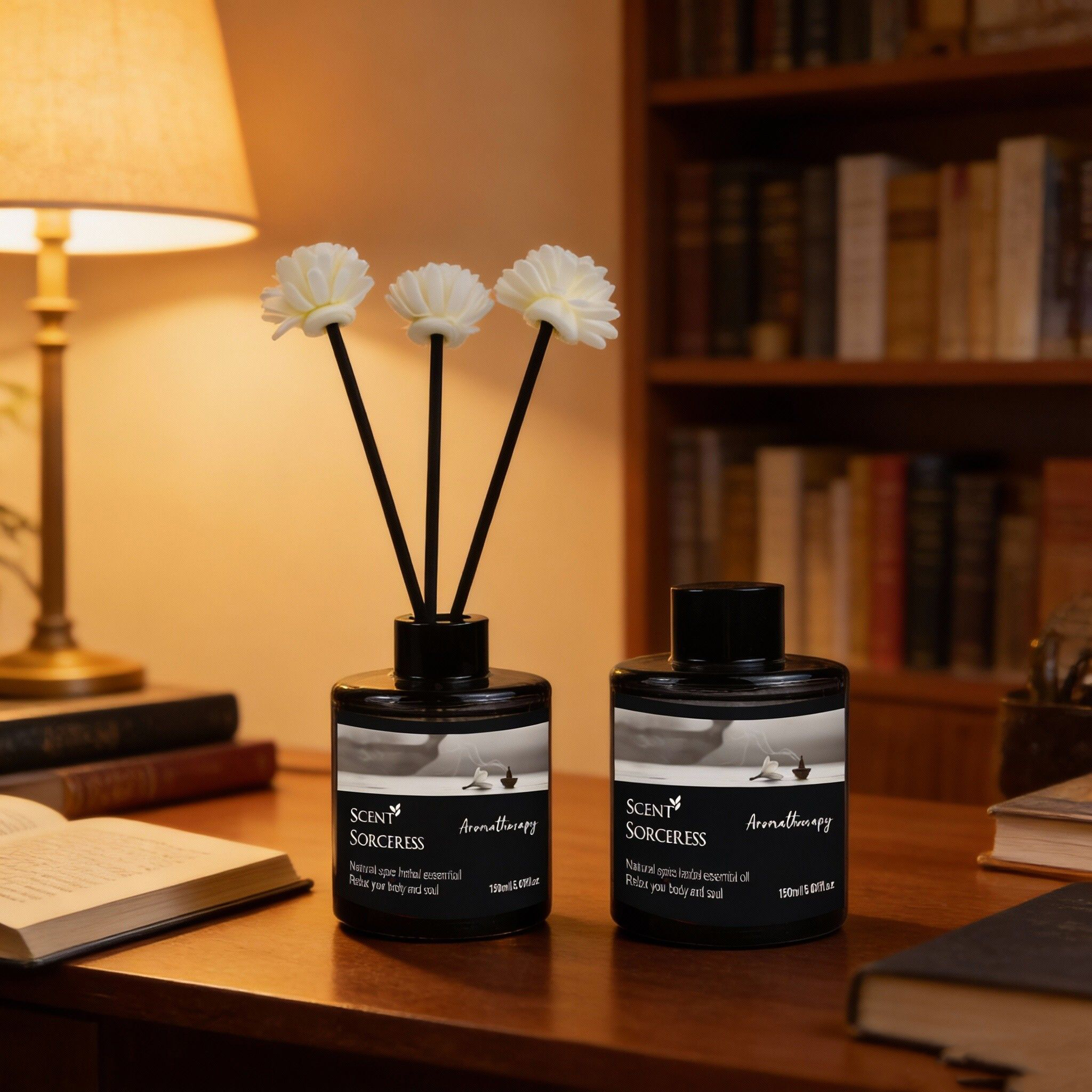 Home Fragrances - 150ml Rattan Reed Diffuser Sets Fragrance