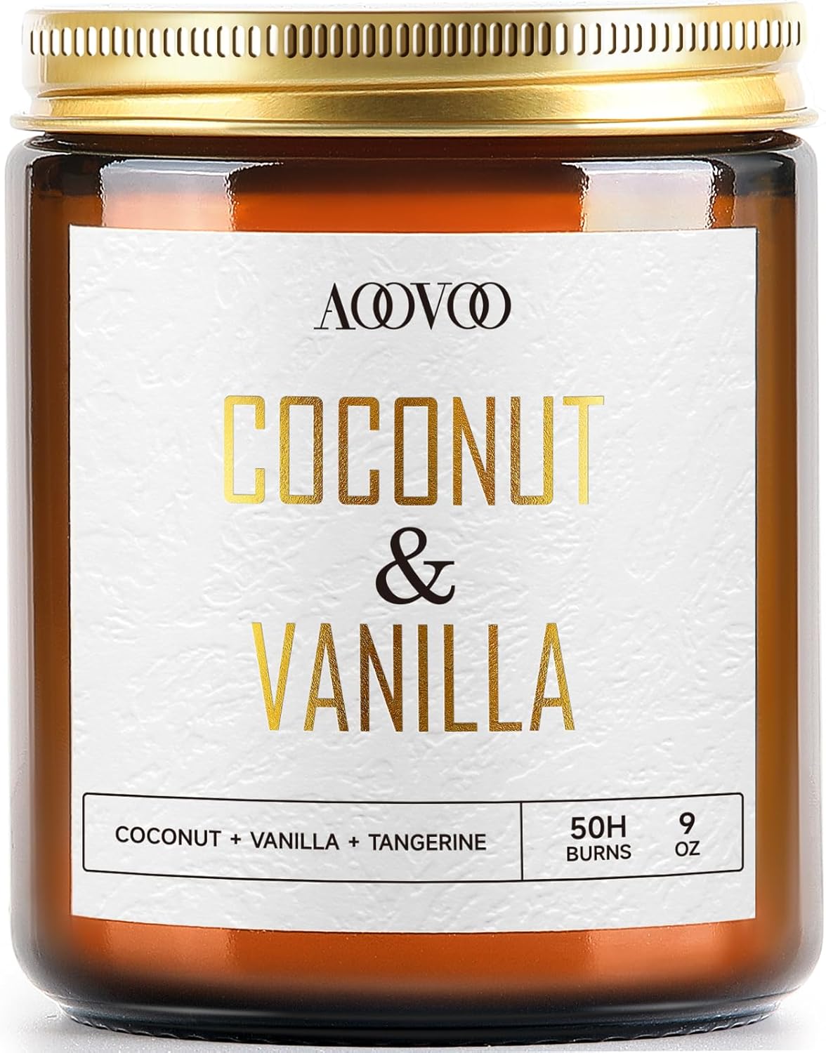Home Fragrances - Coconut Vanilla Scented Candle 9 oz