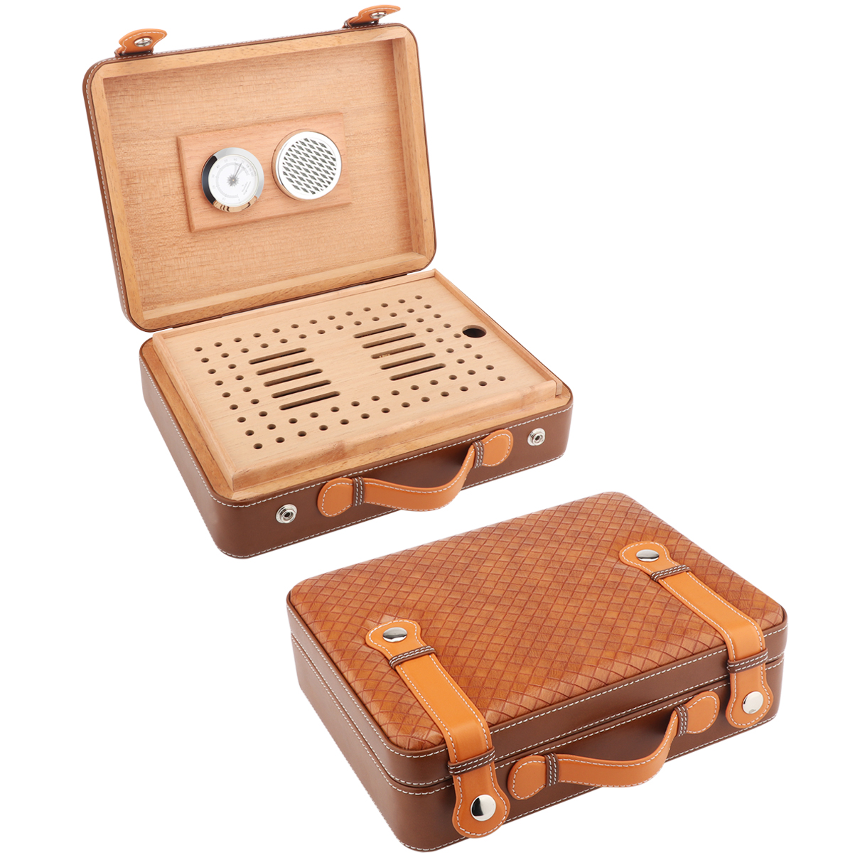 XIFEI Travel Cigar Humidor Box - Home Fragrance Maple Walnut reseña y precio