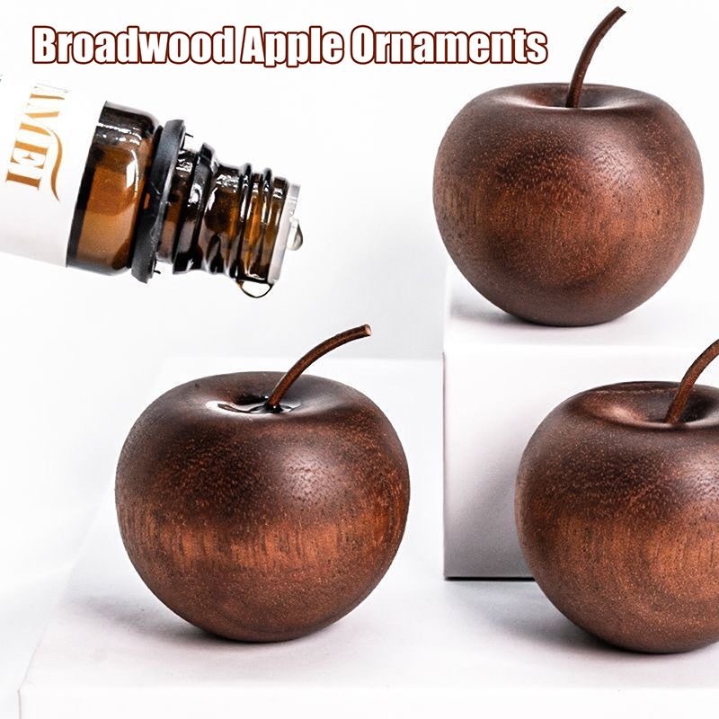 1PCS Of Wooden Apple Shaped Es - Home Fragrance With Essential Oils reseña y precio