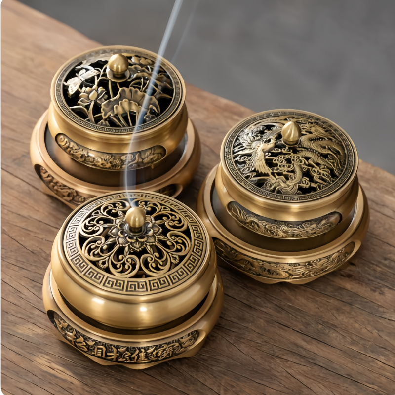 Copper incense burner, Chinese - Home Fragrance Vanilla Cashmere reseña y precio