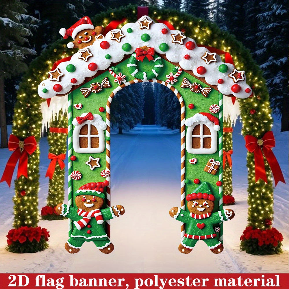 2D FLAT 1 pc Gingerbread House - Home Fragrance Gingerbread reseña y precio