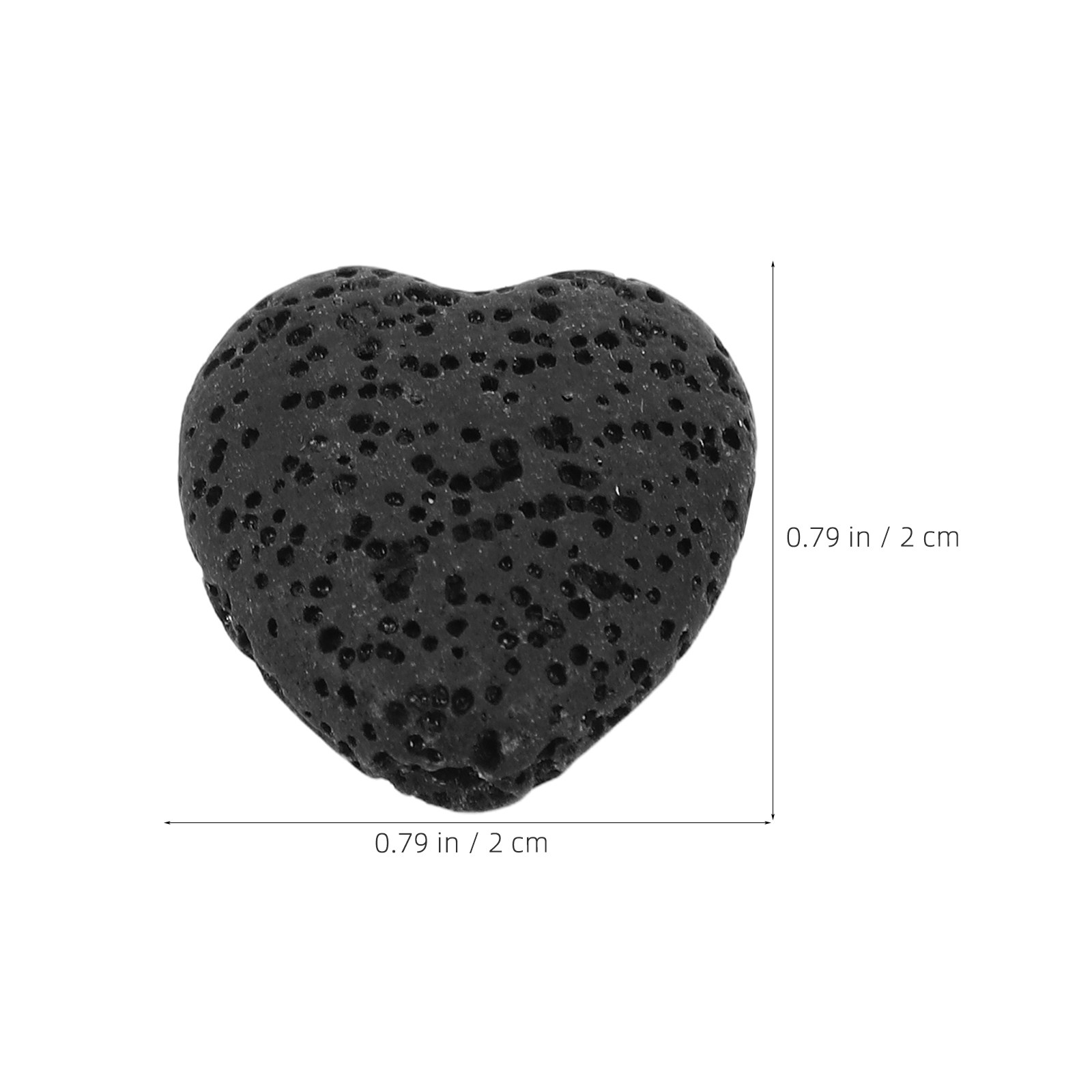 20Pcs Heart Volcanic Lava Rock - Home Fragrances reseña y precio