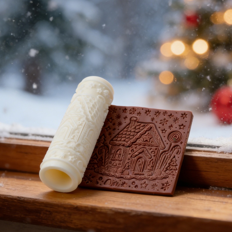 Christmas House Pattern Textur - Home Fragrance Gingerbread reseña y precio