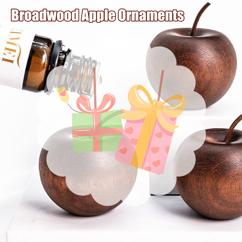 1PCS Of Wooden Apple Shaped Es - Home Fragrance With Essential Oils reseña y precio