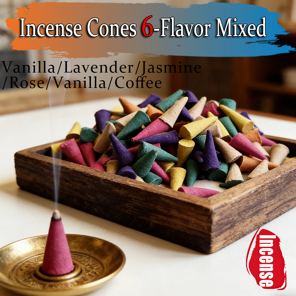 High-Quality Natural Incense S - Home Fragrance Vanilla Cashmere reseña y precio