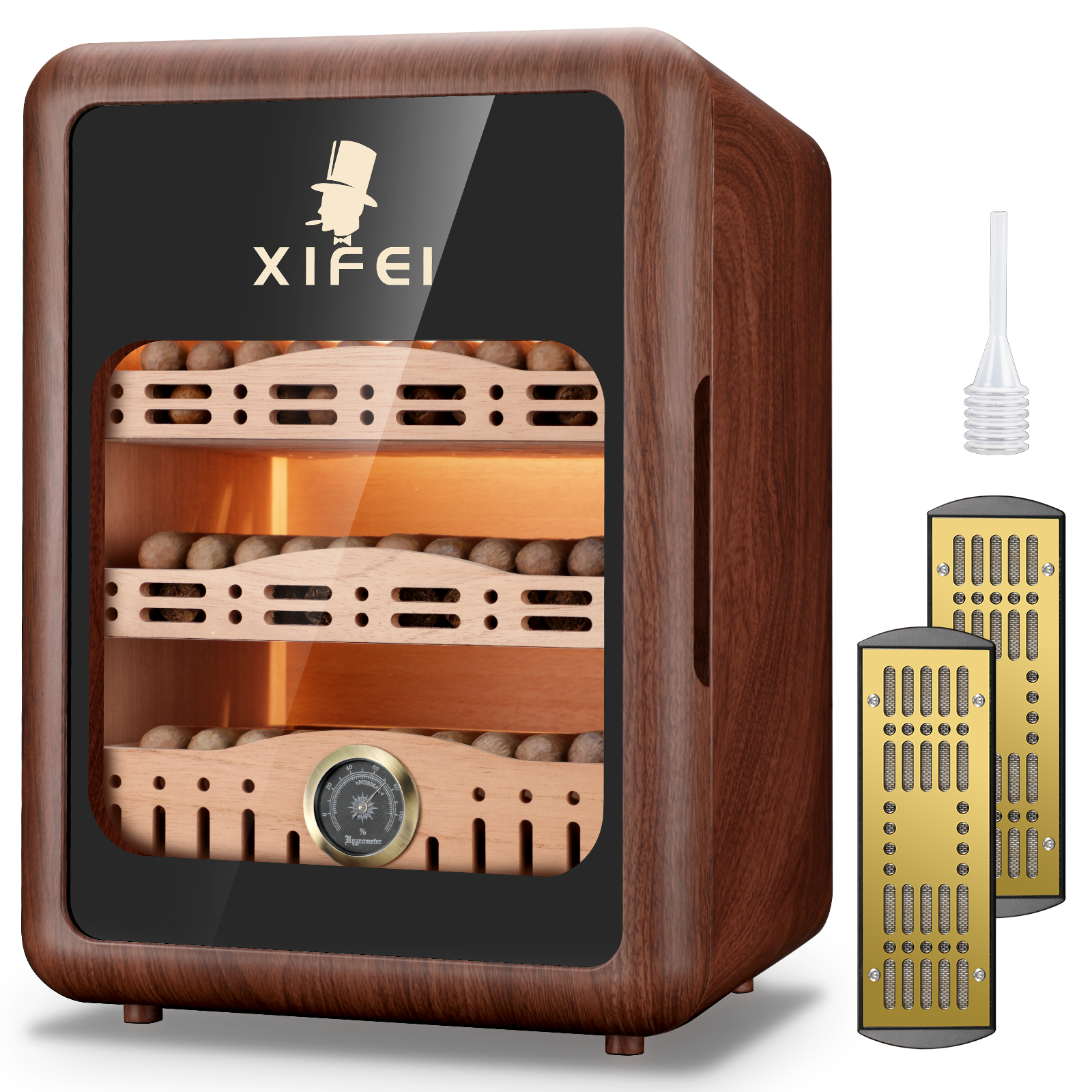 XIFEI Cigar Humidor,Cigar Humi - Home Fragrance Maple Walnut reseña y precio