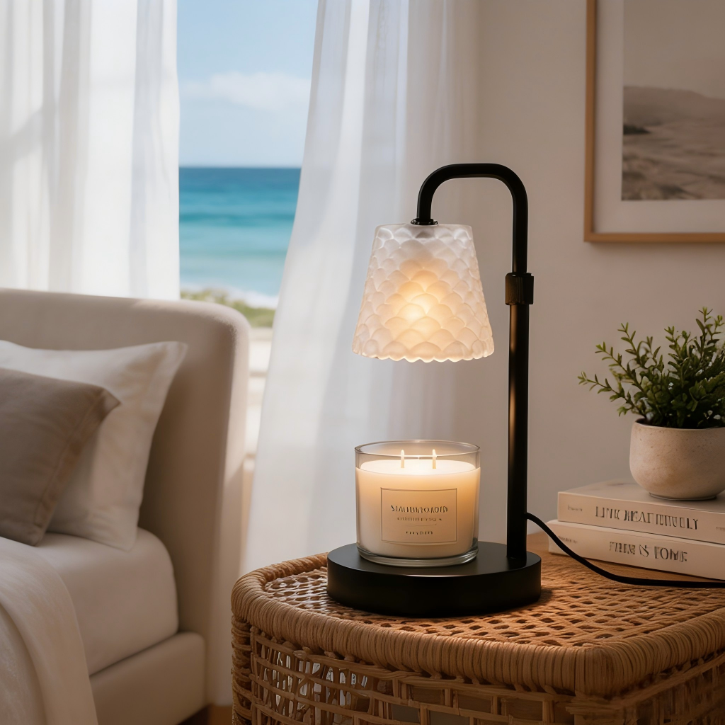 Flameless Candle Warmer Lamp w - Home Fragrance No 4 reseña y precio