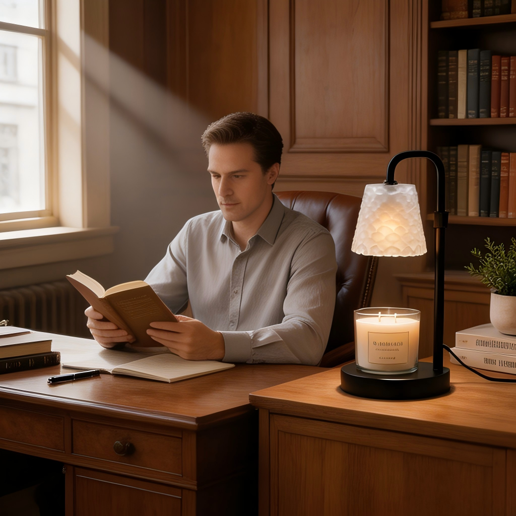 Flameless Candle Warmer Lamp w - Home Fragrance No 4 reseña y precio