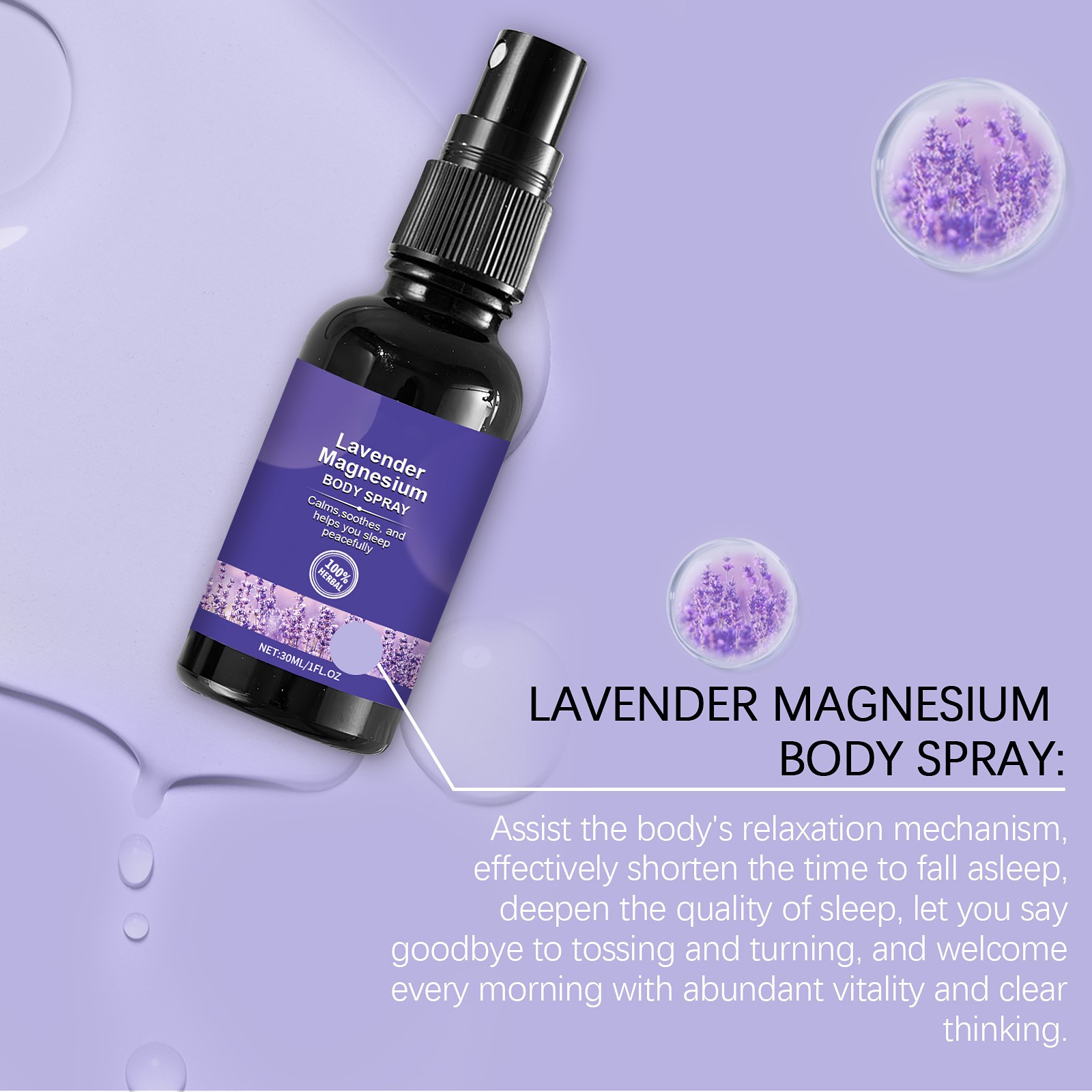 Lavender Sleep Spray 30ml Arom - Lavender Pillow Spray reseña y precio
