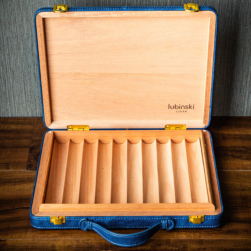 LUBINSKI Portable Cigar Case L - Home Fragrance Maple Walnut reseña y precio