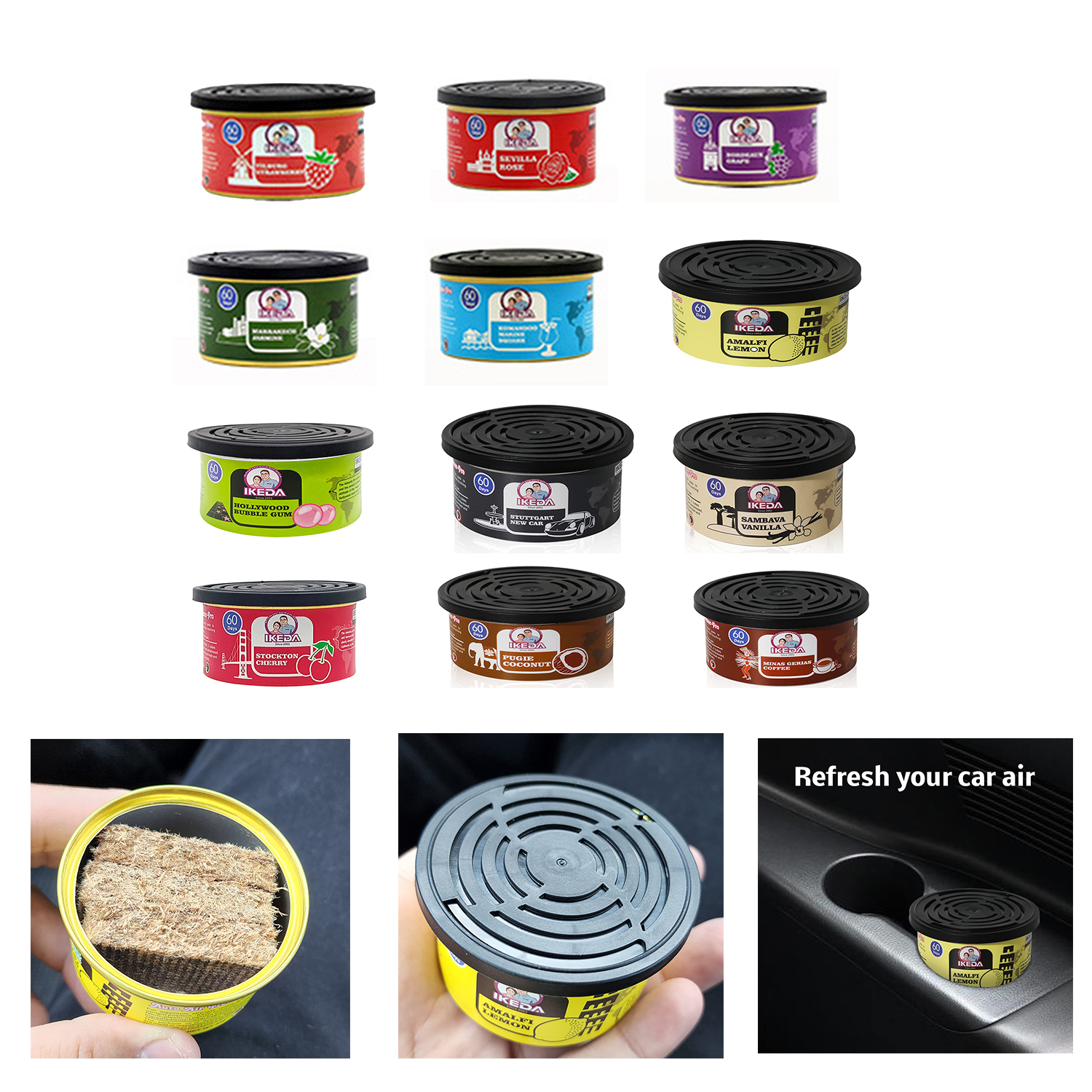 Car Air Freshener Bubble Gum S - Home Fragrance No 4 reseña y precio