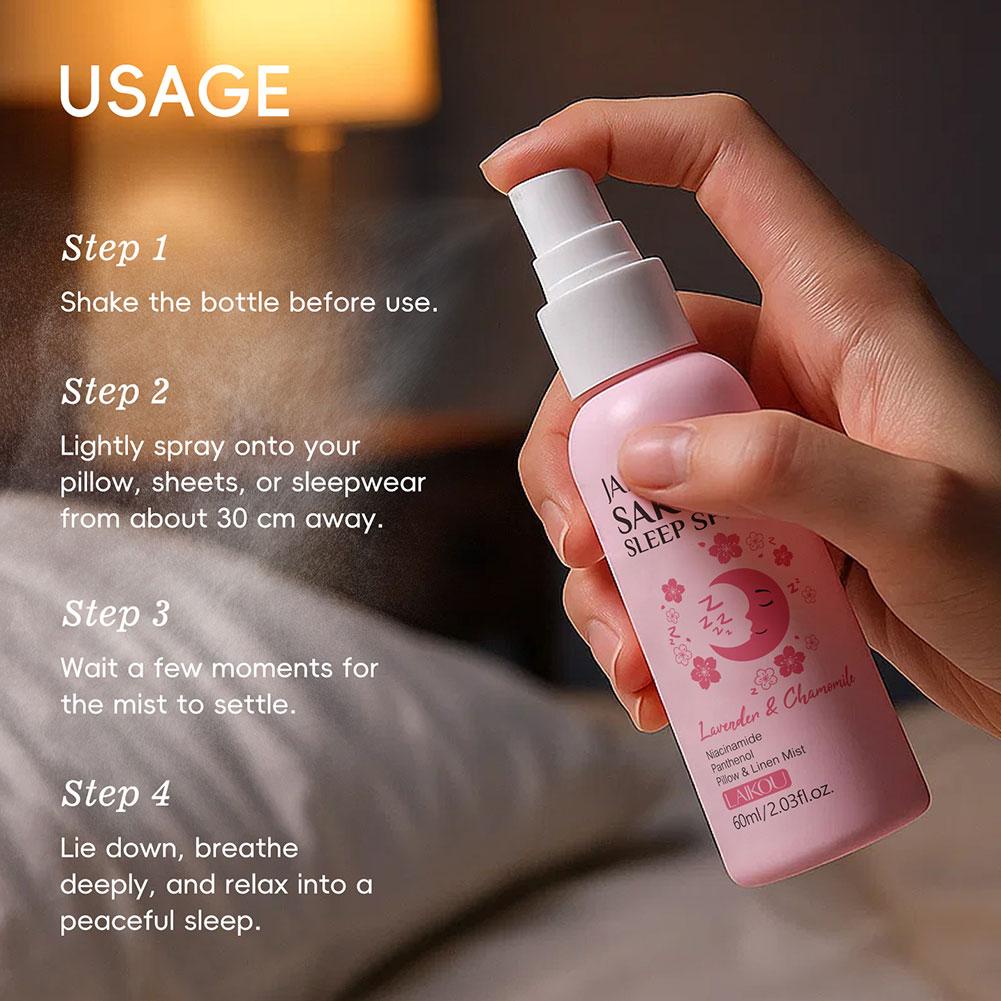 LAIKOU Cherry Sleep Pillow Spr - Lavender Pillow Spray reseña y precio