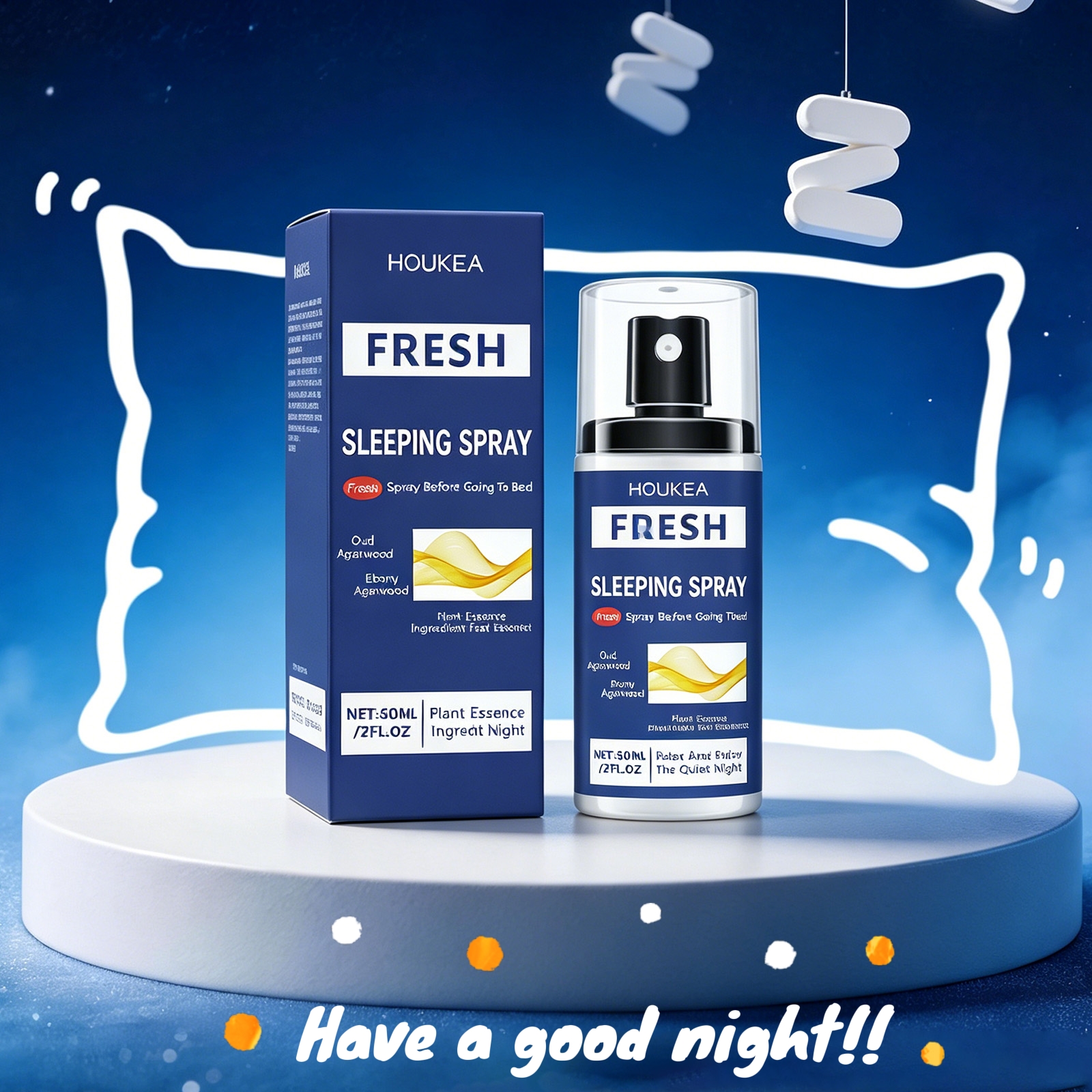 Houkea Lavender Sleep Spray to - Lavender Pillow Spray reseña y precio