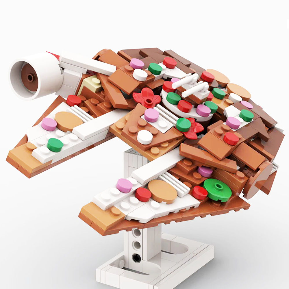 MOC 297PCS Christmas Gingerbre - Home Fragrance Gingerbread reseña y precio