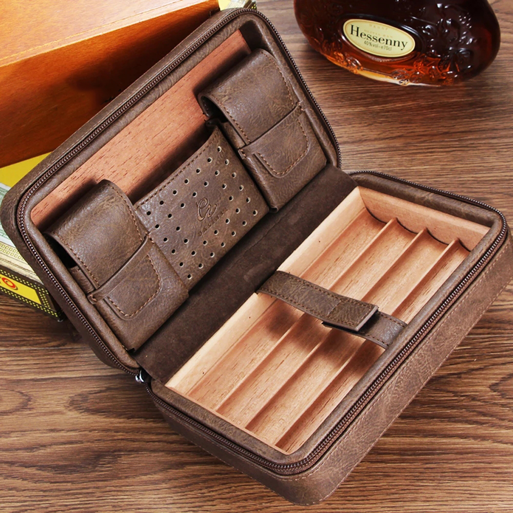 GALINER Cigar Humidor Box Trav - Home Fragrance Maple Walnut reseña y precio