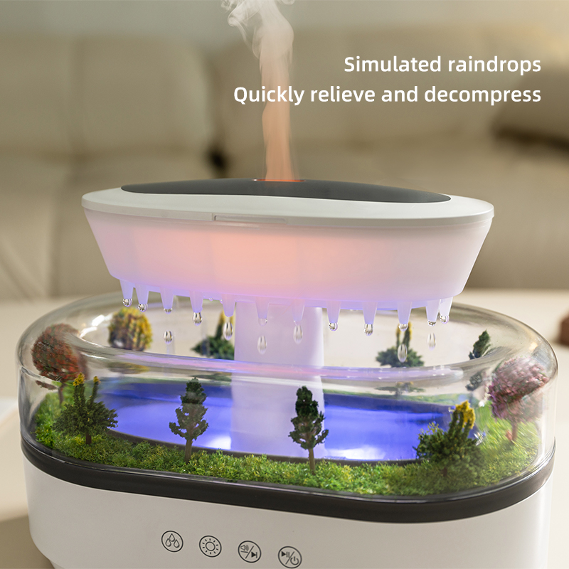 Aroma Humidifier Raindrop Air  - Home Fragrance Organic reseña y precio
