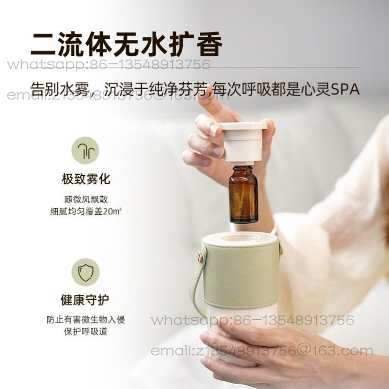 New home car fragrance machine - Home Fragrance Leather Diffuser reseña y precio