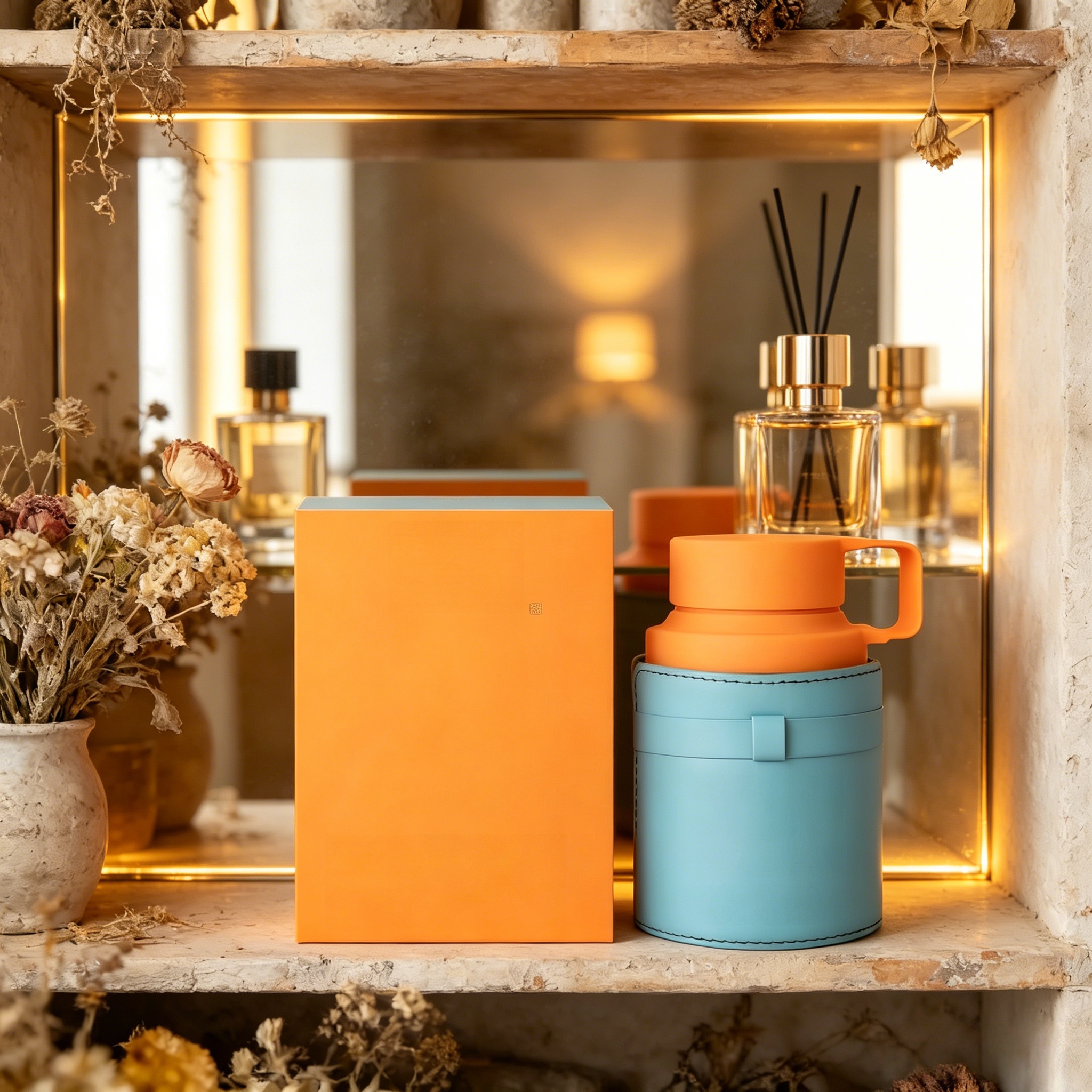 ody Luxury Cylinder Reed Diffu - Home Fragrance Leather Diffuser reseña y precio