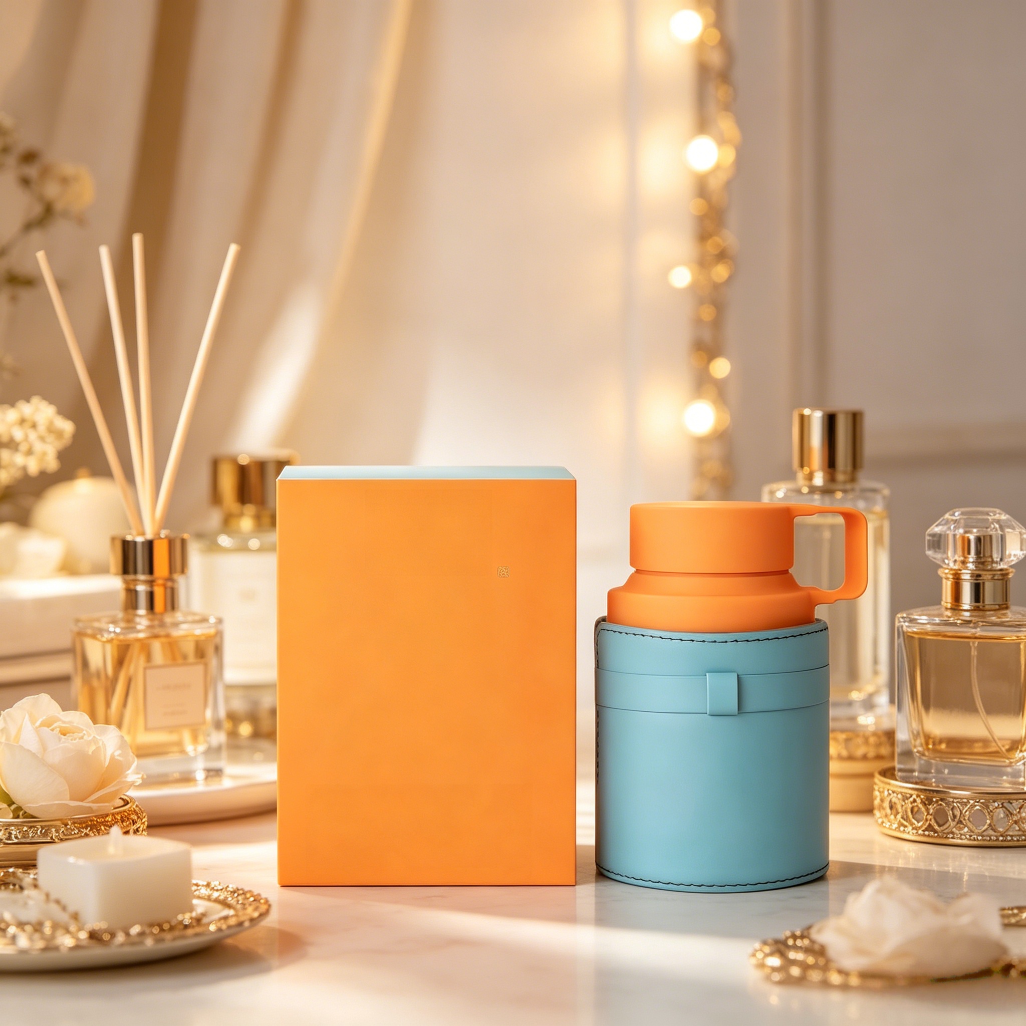 ody Luxury Cylinder Reed Diffu - Home Fragrance Leather Diffuser reseña y precio
