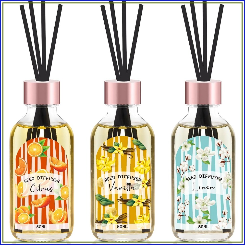 Linen Vanilla Citrus Reed Diff - Home Fragrance Linen reseña y precio
