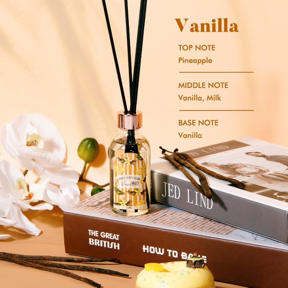 Linen Vanilla Citrus Reed Diff - Home Fragrance Linen reseña y precio