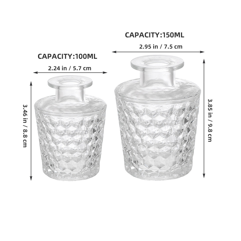 2Pcs Aromatherapy Glass Diffus - Home Fragrance With Essential Oils reseña y precio