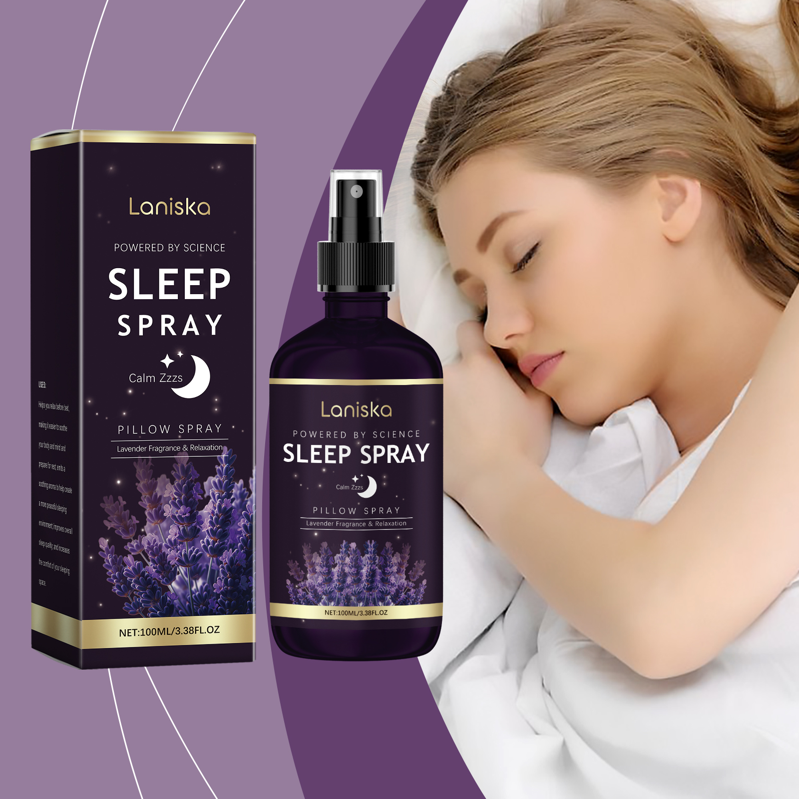 100ml Lavender Aromatherapy Sl - Lavender Pillow Spray reseña y precio