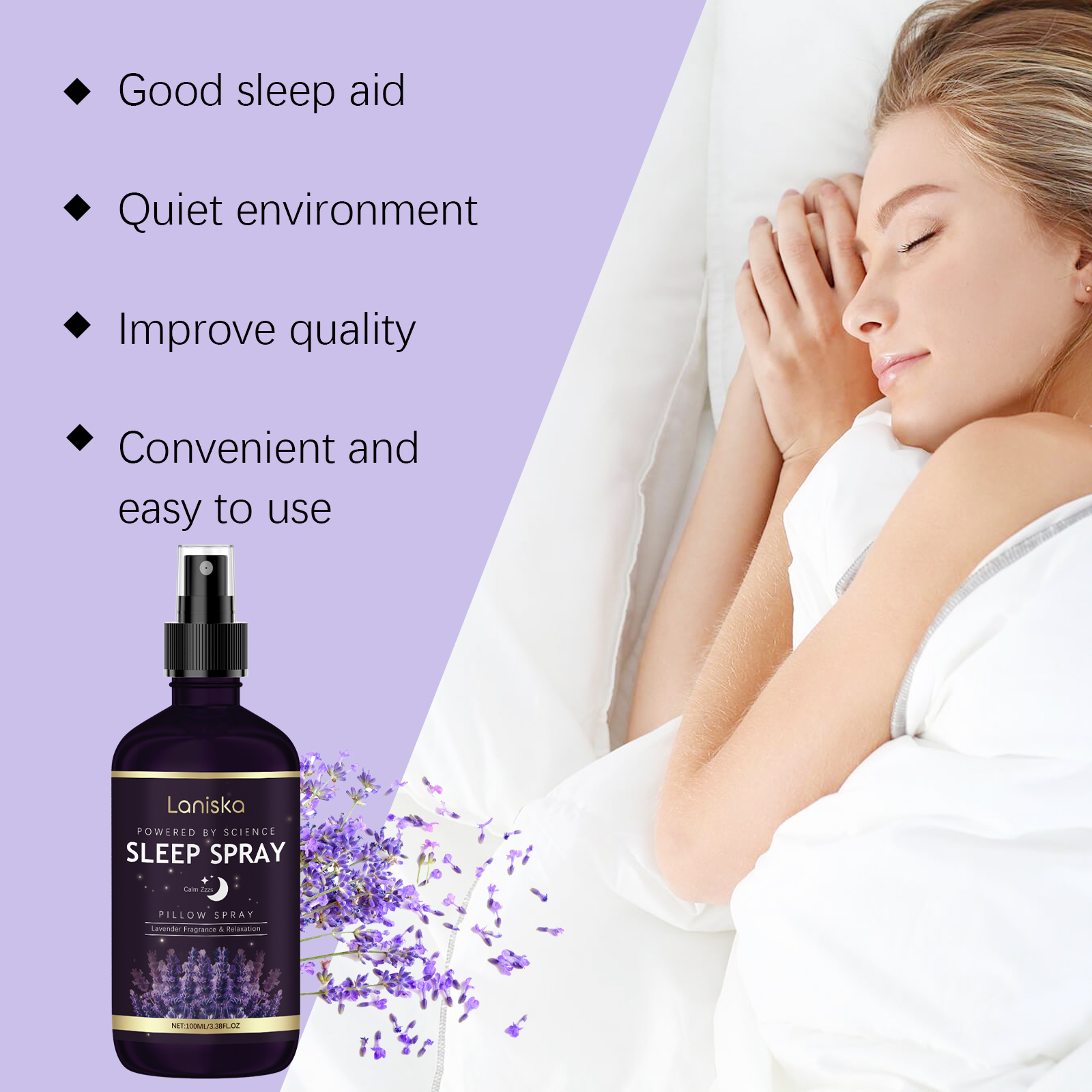 100ml Lavender Aromatherapy Sl - Lavender Pillow Spray reseña y precio