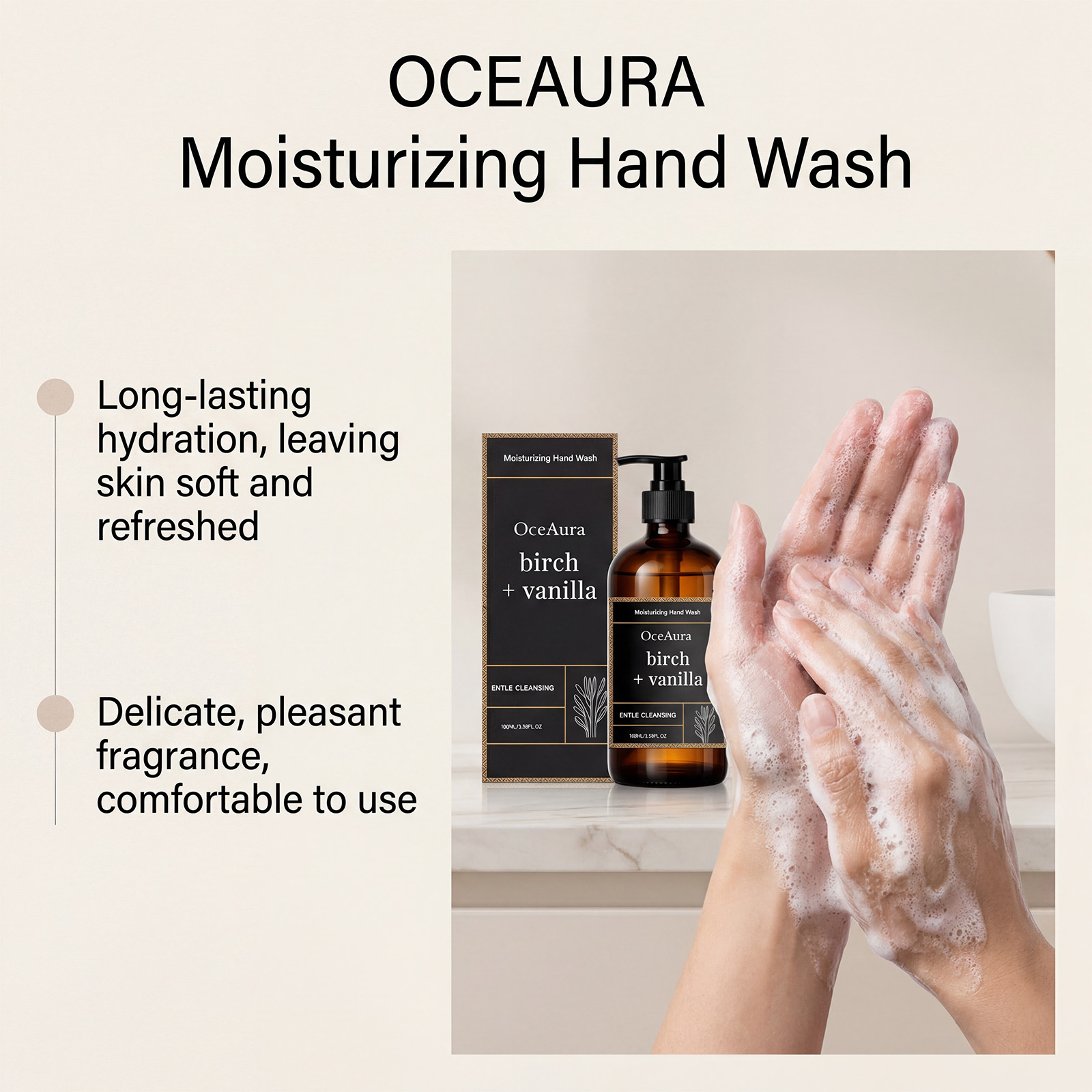 Moisturizing Hand Wash Vanilla - Lavender Pillow Spray reseña y precio
