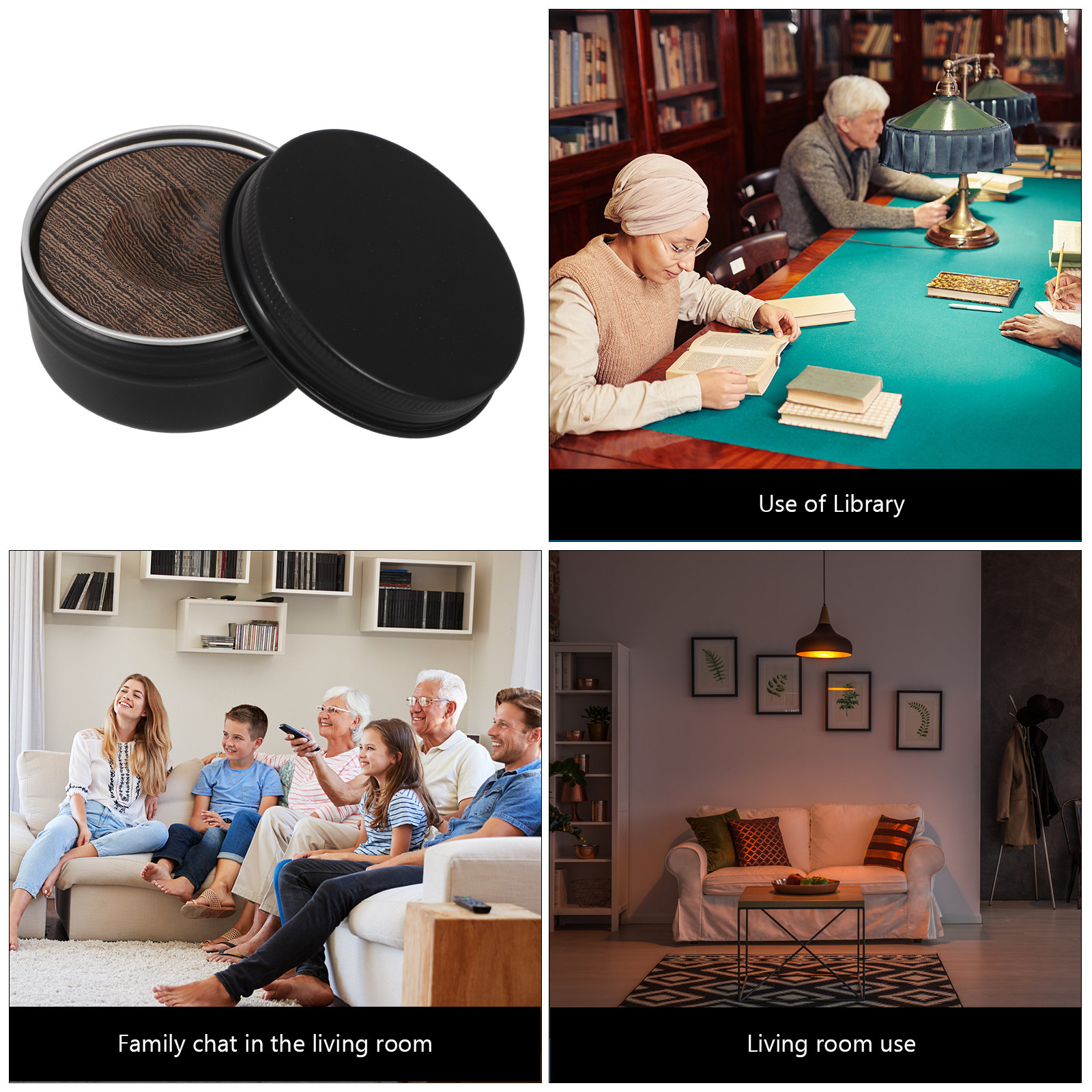 Small Wood Essential Oil Diffu - Home Fragrance Leather Diffuser reseña y precio