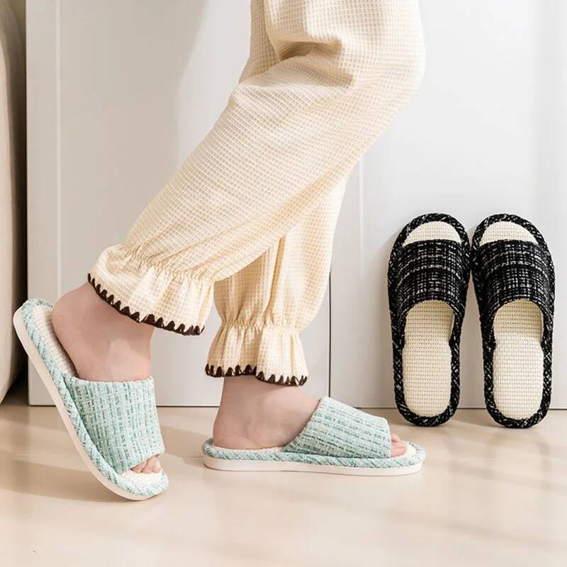 Women's Slippers Summer New Ja - Home Fragrance Linen reseña y precio