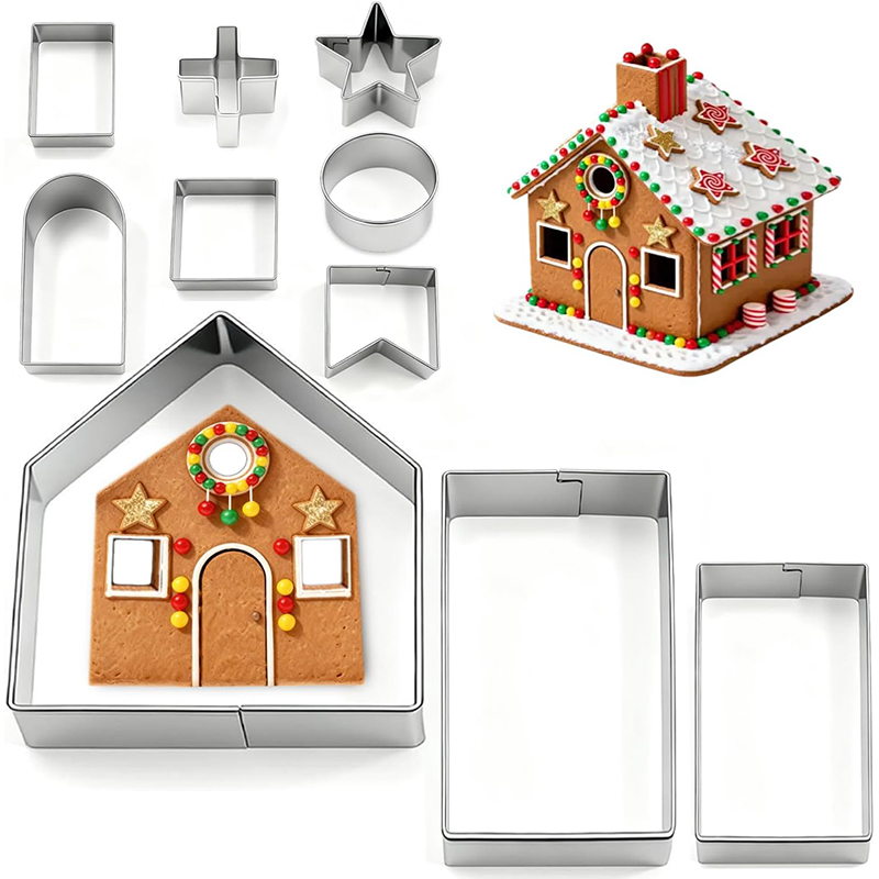 10Pcs Gingerbread House Cookie - Home Fragrance Gingerbread reseña y precio