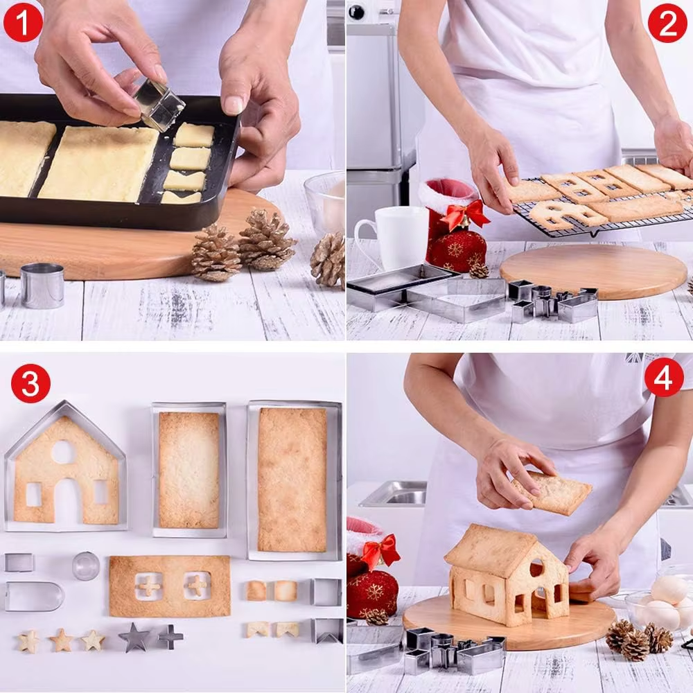 10Pcs Gingerbread House Cookie - Home Fragrance Gingerbread reseña y precio