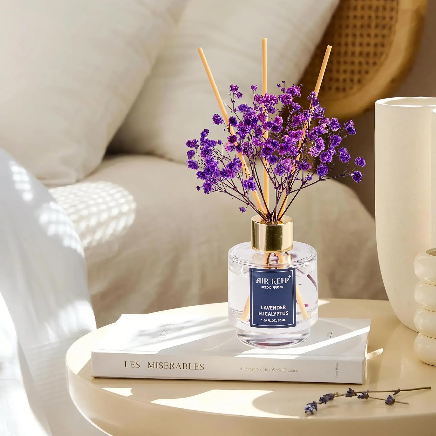 3-Pack Reed Diffuser Set: Clea - Home Fragrance Linen reseña y precio