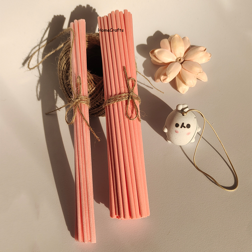 3mm/4mm 22cm Pink Fiber Rattan - Home Fragrance Reeds reseña y precio