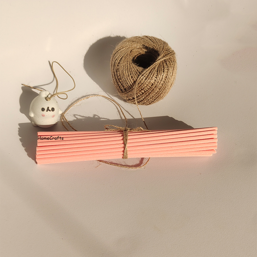 3mm/4mm 22cm Pink Fiber Rattan - Home Fragrance Reeds reseña y precio