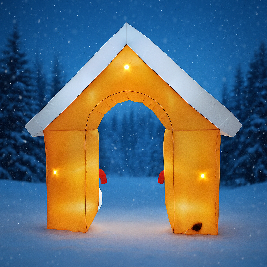 8.8FT Gingerbread House Archwa - Home Fragrance Gingerbread reseña y precio