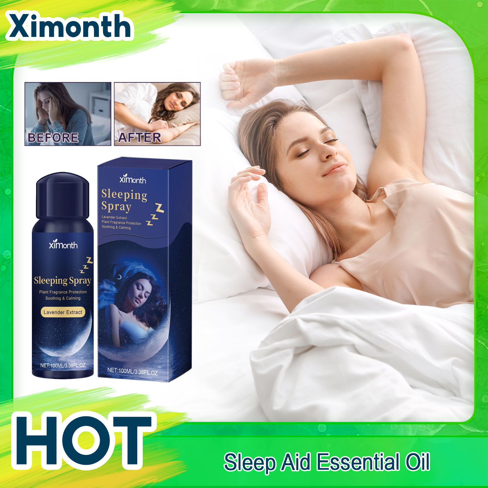 Lavender Sleep Spray Deep Slee - Lavender Pillow Spray reseña y precio