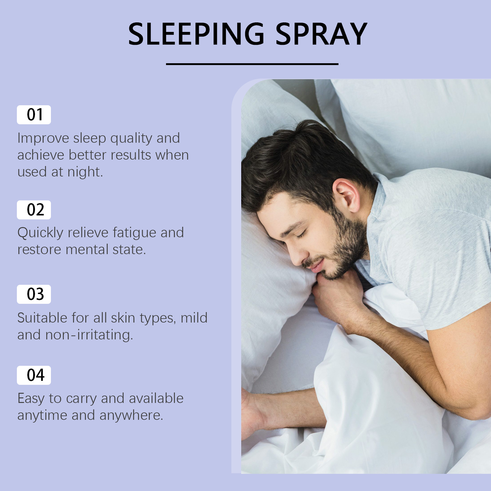 Lavender Sleep Spray Deep Slee - Lavender Pillow Spray reseña y precio