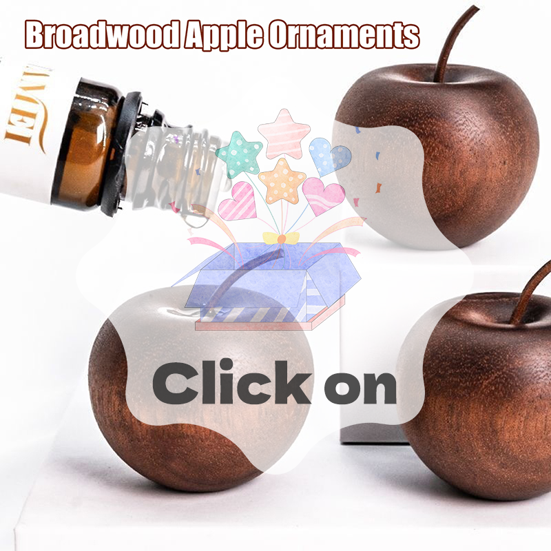 1PCS Of Wooden Apple Shaped Es - Home Fragrance With Essential Oils reseña y precio