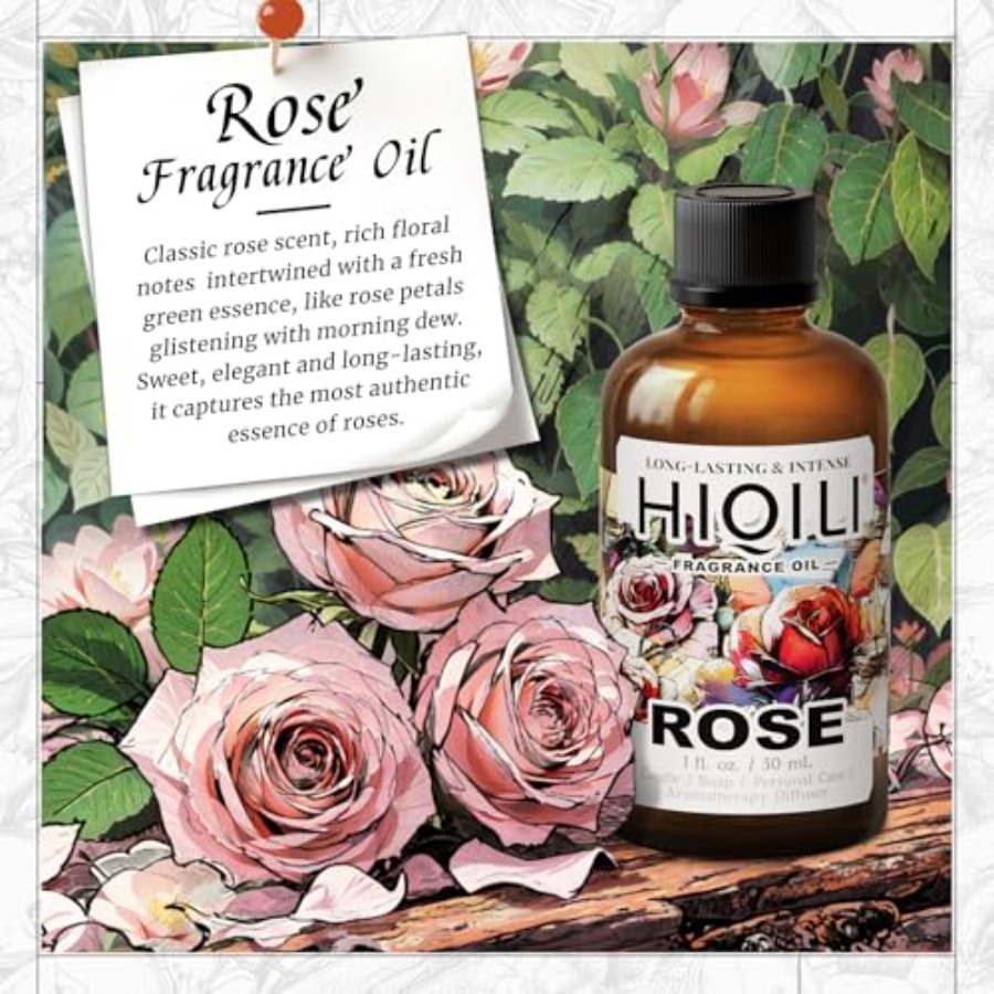 HIQILI Rose Fragrance Oil for  - Home Fragrances reseña y precio