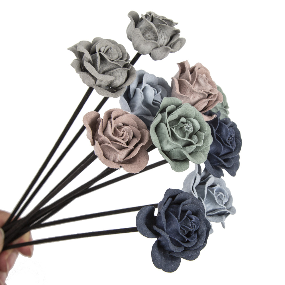 NEW 10PCS Leather Velvet Blue  - Home Fragrance Leather Diffuser reseña y precio