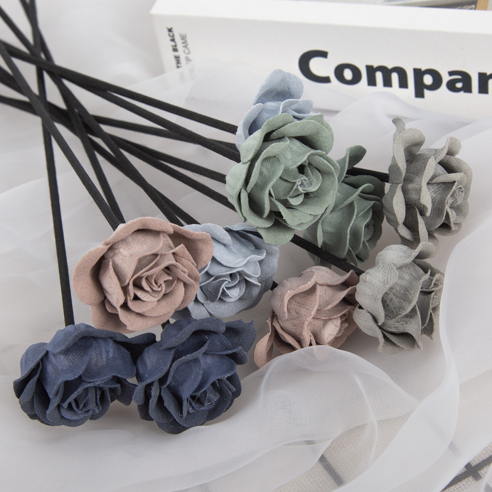 NEW 10PCS Leather Velvet Blue  - Home Fragrance Leather Diffuser reseña y precio
